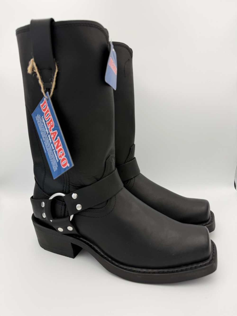Men's 11" Harness Boot, Black Slip & Oil Resistance outsole US 8EE style DB510